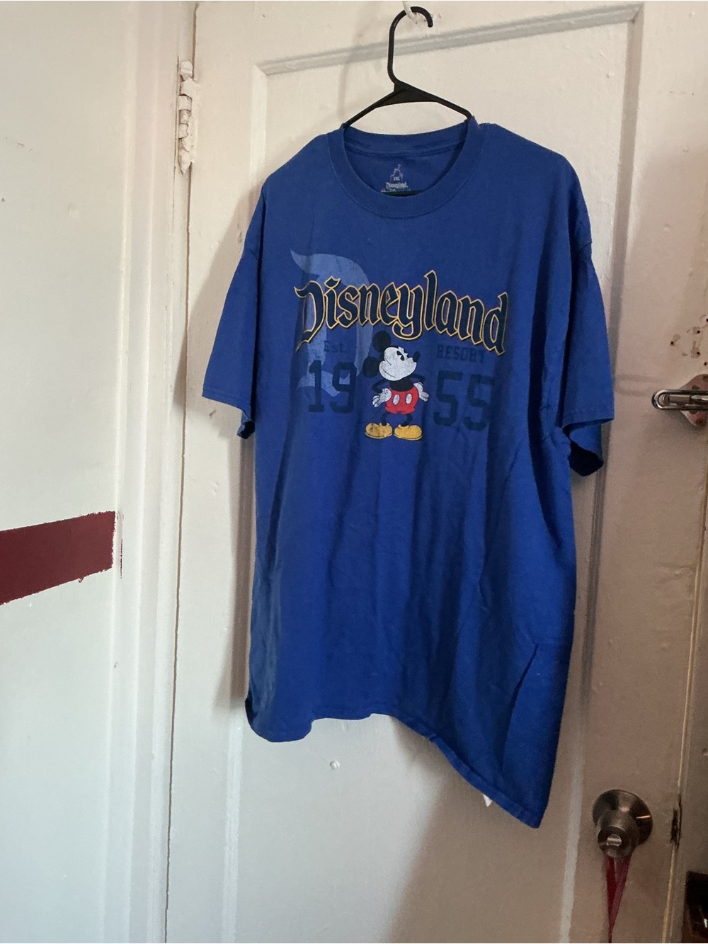 Disney Royal Blue Mickey Mouse Graphic Tee